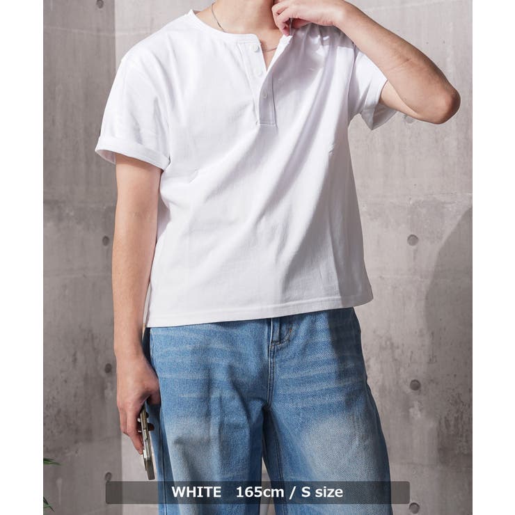 Tシャツ 半袖 ヘンリーネック | ONE 4 PREMIUM | 詳細画像6 
