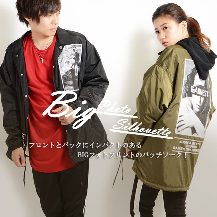 コーチジャケット ビッグ フォト[品番：OCGW0000670]｜ONE 4