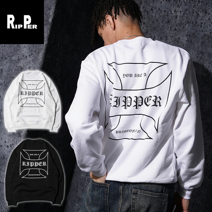 クロス スウェット メンズ | ONE 4 PREMIUM | 詳細画像17 