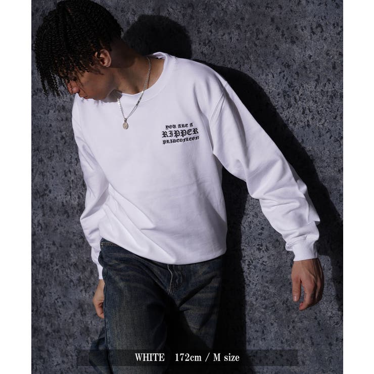 クロス スウェット メンズ | ONE 4 PREMIUM | 詳細画像8 