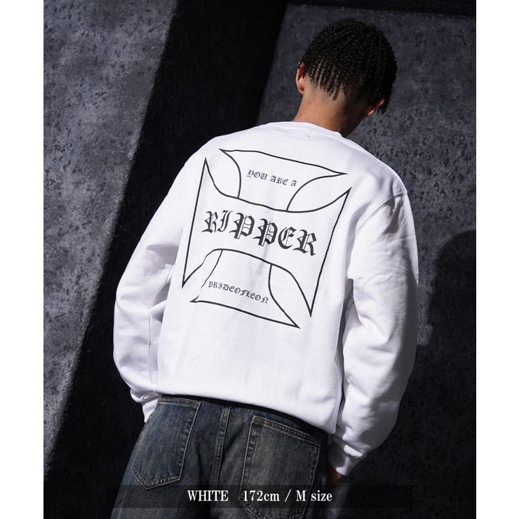 クロス スウェット メンズ | ONE 4 PREMIUM | 詳細画像9 