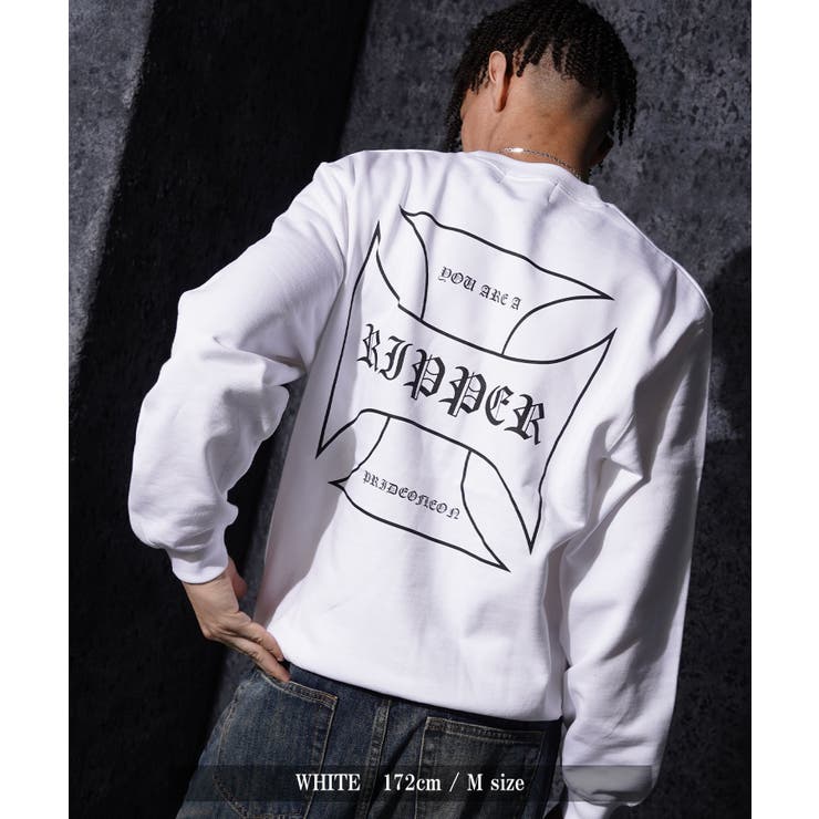 クロス スウェット メンズ | ONE 4 PREMIUM | 詳細画像10 