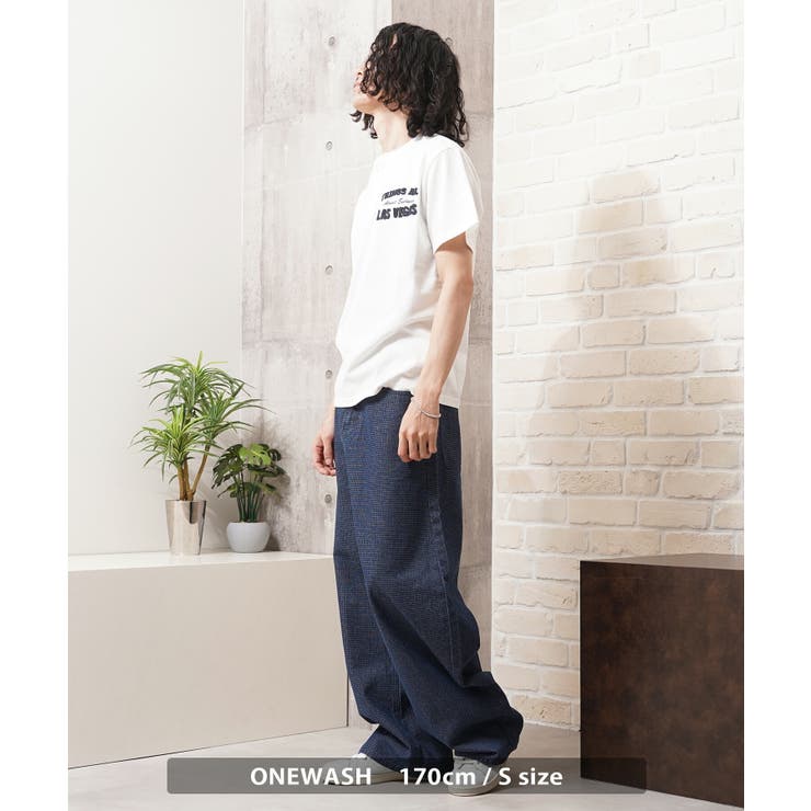 リップデニム&ヒッコリー バレルレッグパンツ メンズ | ONE 4 PREMIUM | 詳細画像9 
