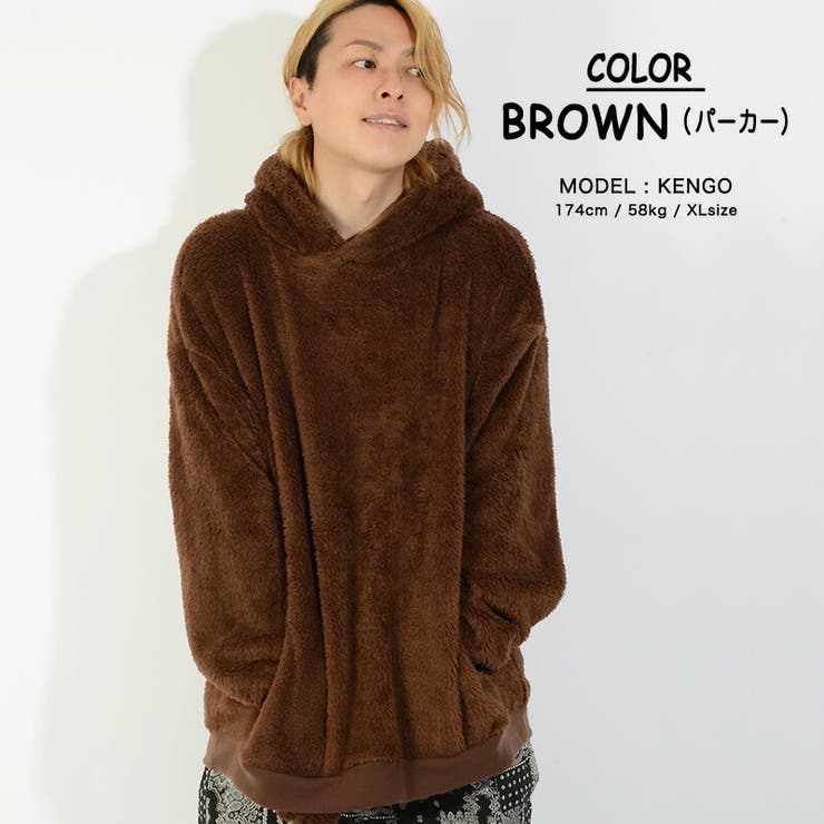 BROWN(パーカー)