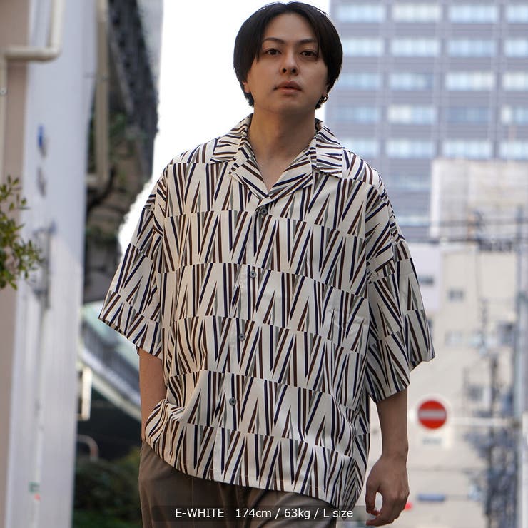 ☆PWA☆ STASH S/S SHIRT 新品 半袖 ビッグシルエット ◇総柄 ビッグシルエット 半袖シャツ◇[品番：OCGW0002584]｜ONE