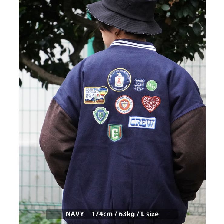 最安値級価格 中綿 スタジャン レディース[品番：OCGW0002867]｜ONE 4 PREMIUM ジャケット・アウター
