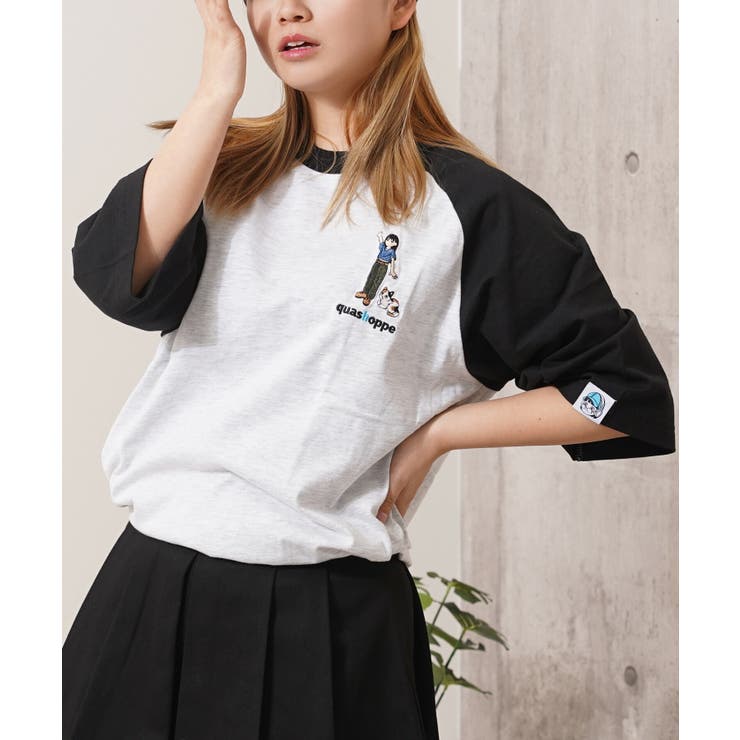 ラグランtシャツ レディース tシャツ[品番：OCGW0004058]｜ONE 4
