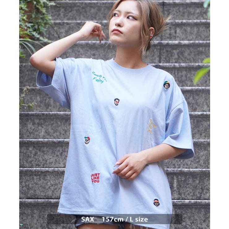 オーバーサイズ Tシャツ レディース[品番：OCGW0003179]｜ONE 4