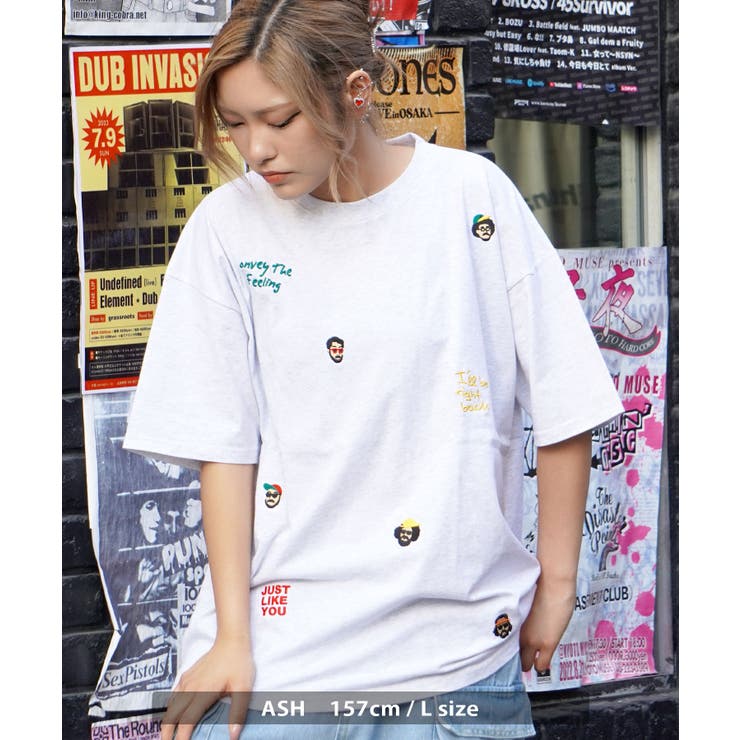 【SALE】3B LIQUEFIED Tシャツ オーバーサイズ オーバーサイズ Tシャツ レディース[品番：OCGW0003179]｜ONE 4