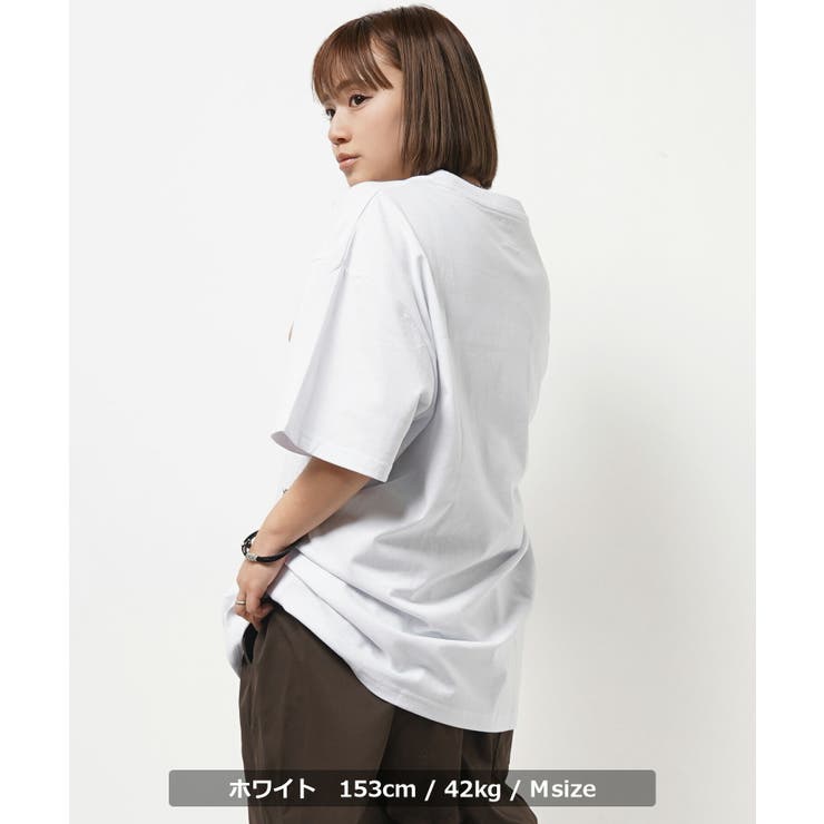 LOVER EMBROIDERED OVERSIZED T-SHIRT | LOVER 刺繍 オーバー