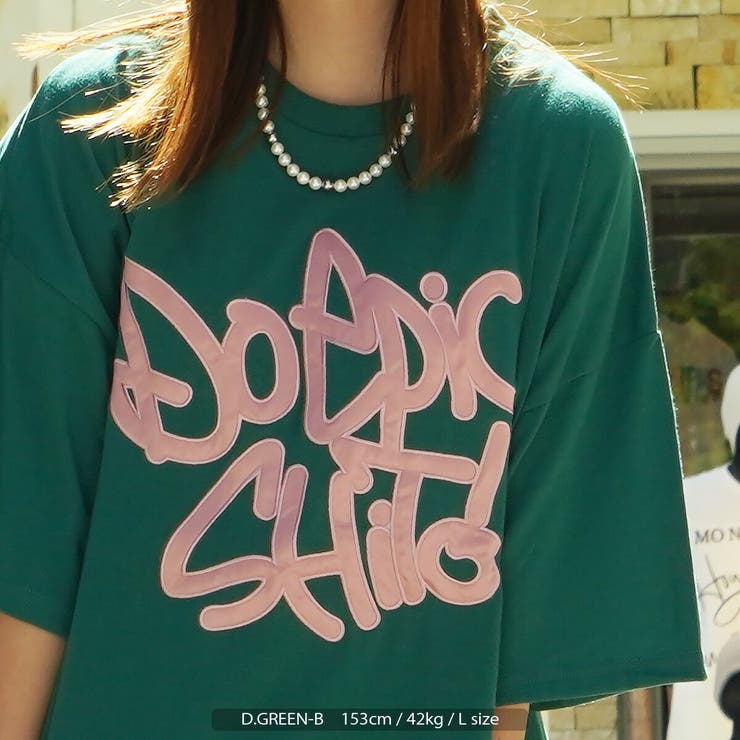 グラフィティ 刺繍 tシャツ[品番：OCGW0002674]｜ONE 4 PREMIUM
