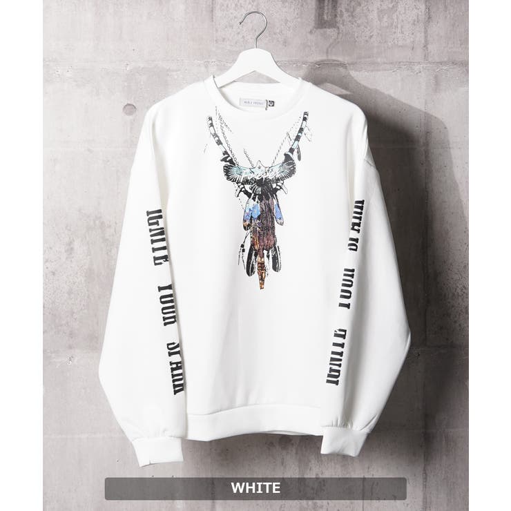 袖ロゴ オーバーサイズ スウェット | ONE 4 PREMIUM | 詳細画像5 