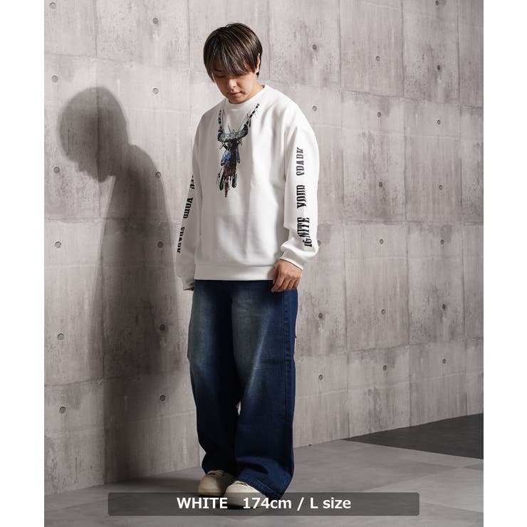 袖ロゴ オーバーサイズ スウェット | ONE 4 PREMIUM | 詳細画像9 