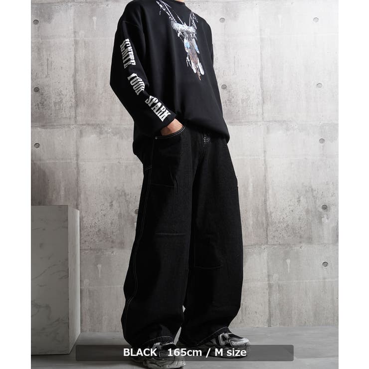 袖ロゴ オーバーサイズ スウェット | ONE 4 PREMIUM | 詳細画像14 