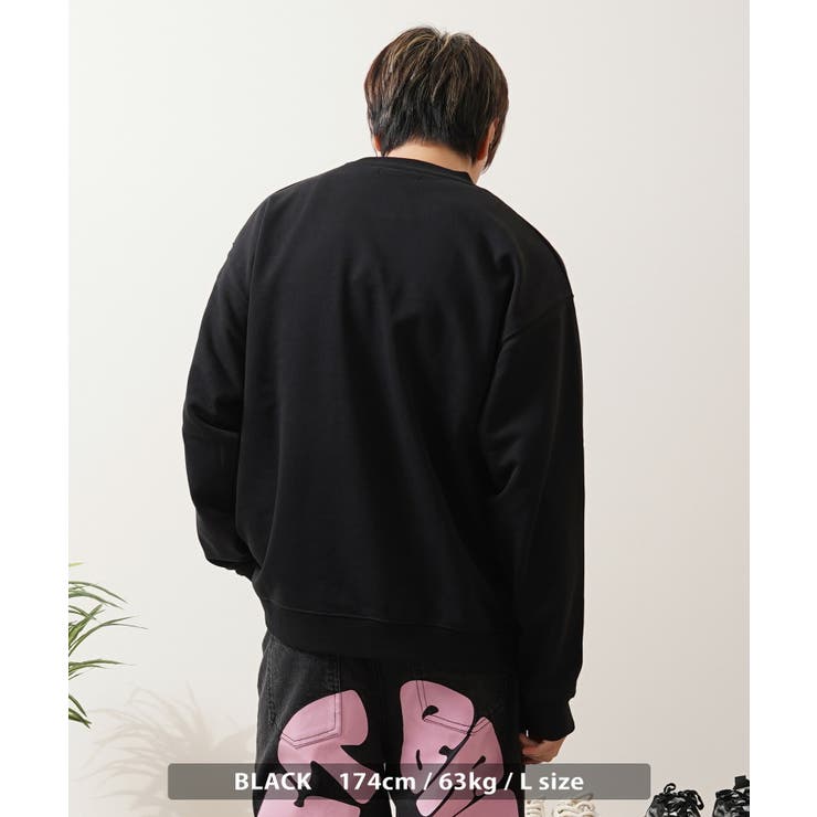 CVC裏毛 ロゴ刺繍 スウェットシャツ | ONE 4 PREMIUM | 詳細画像15 