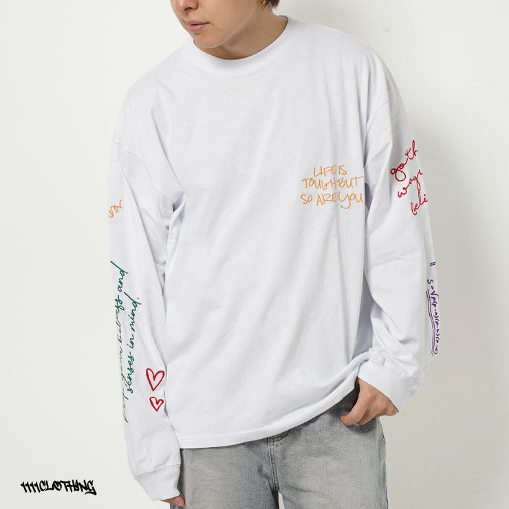 オーバーサイズ Tシャツ 長袖[品番：OCGW0003825]｜ONE 4