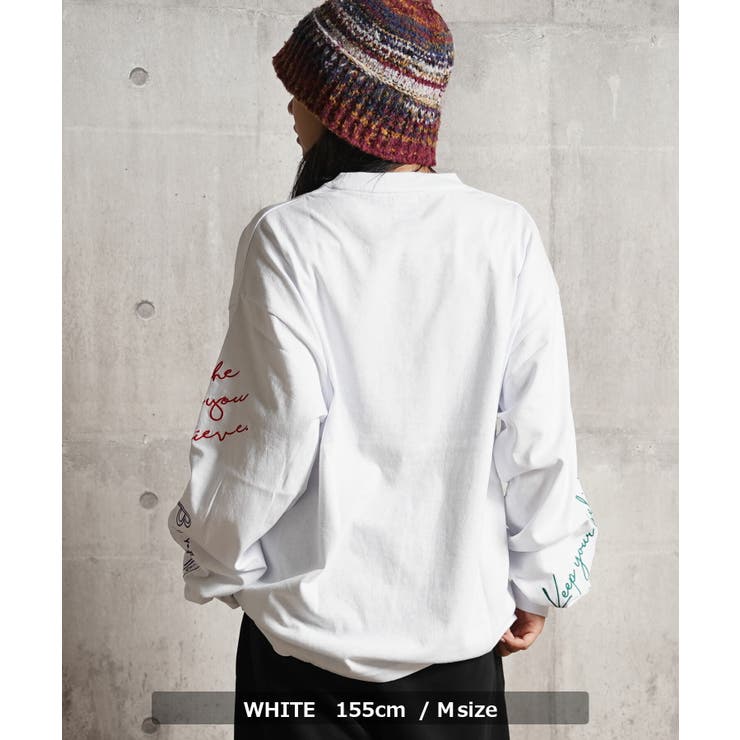 オーバーサイズ Tシャツ 長袖[品番：OCGW0003825]｜ONE 4