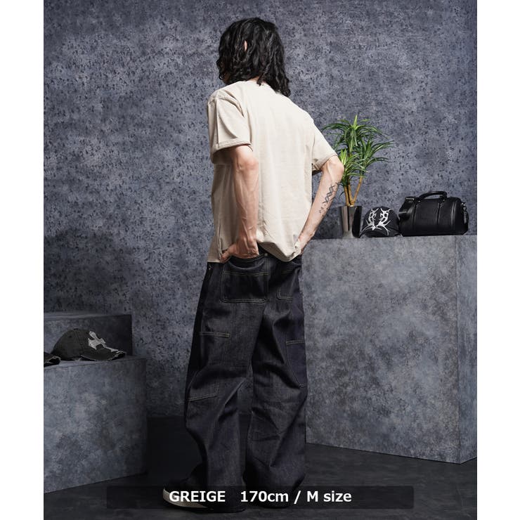 ピグメント加工 Tシャツ ヘンリーネック | ONE 4 PREMIUM | 詳細画像8 