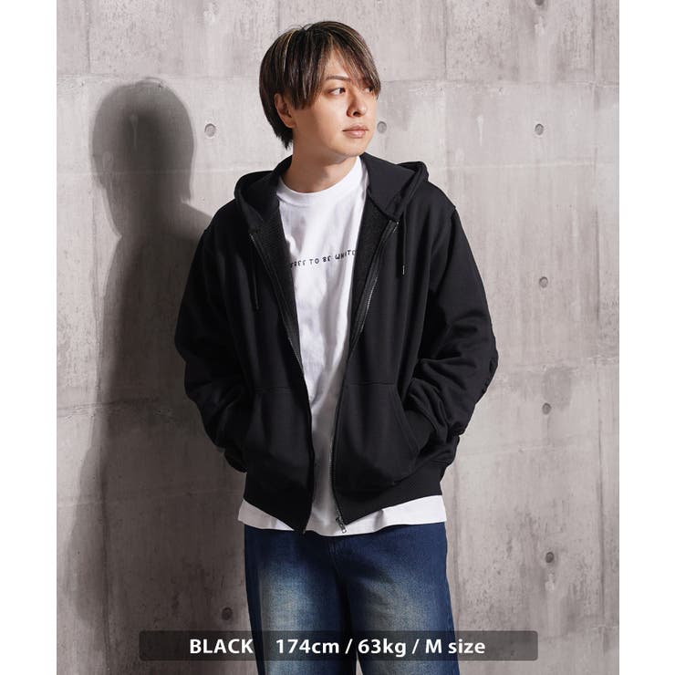 バルーンスリーブ パーカー ジップ | ONE 4 PREMIUM | 詳細画像13 