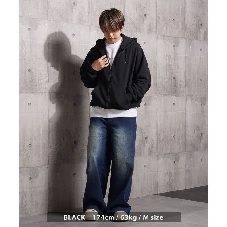 バルーンスリーブ パーカー ジップ | ONE 4 PREMIUM | 詳細画像16 