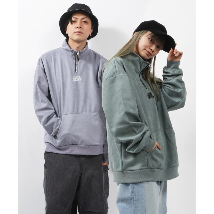 ハーフジップ トレーナー メンズ[品番：OCGW0002982]｜ONE 4