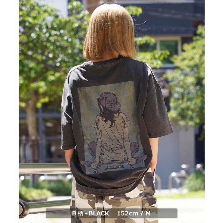 ◇ピグメントTシャツ◇ オーバーサイズ tシャツ[品番