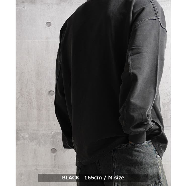 アップリケ刺繍 ピグメント スウェット | ONE 4 PREMIUM | 詳細画像13 