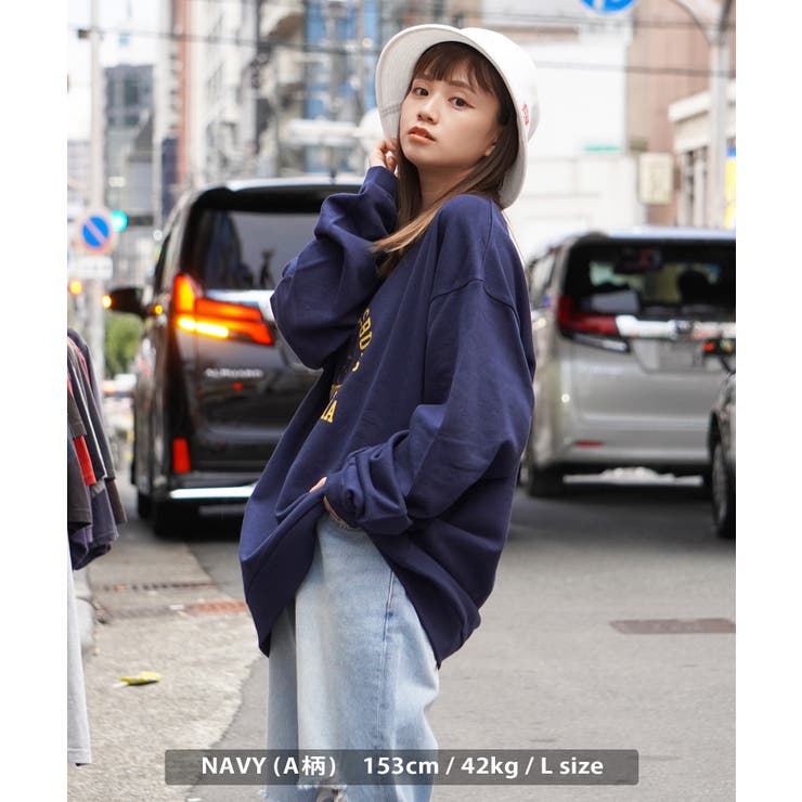 オーバーサイズ トレーナー メンズ[品番：OCGW0002880]｜ONE 4