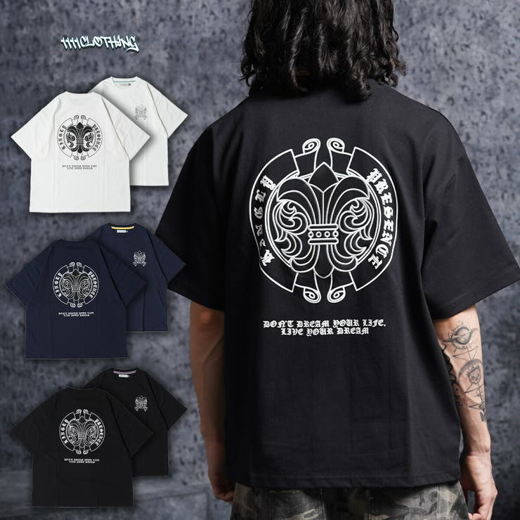 PUレザー アップリケ Tシャツ | ONE 4 PREMIUM | 詳細画像1 