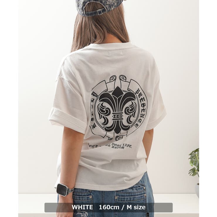 PUレザー アップリケ Tシャツ | ONE 4 PREMIUM | 詳細画像5 