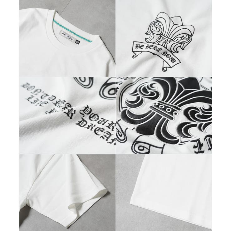PUレザー アップリケ Tシャツ | ONE 4 PREMIUM | 詳細画像17 