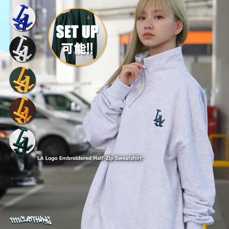 HALF ZIP UP PULLOVER ハーフ ジップ アップ プルオーバー