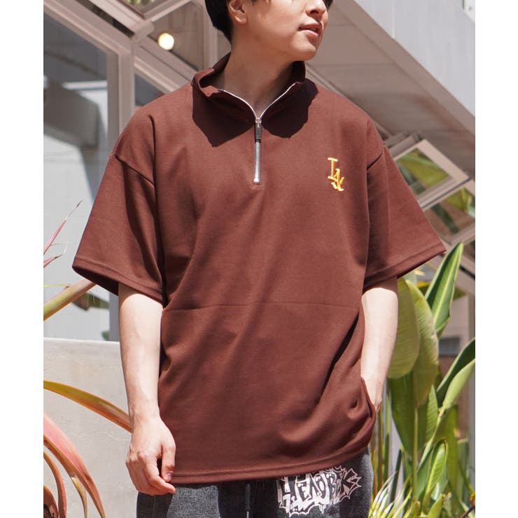 LA ハーフジップ 半袖[品番：OCGW0003181]｜ONE 4 PREMIUM（ワン