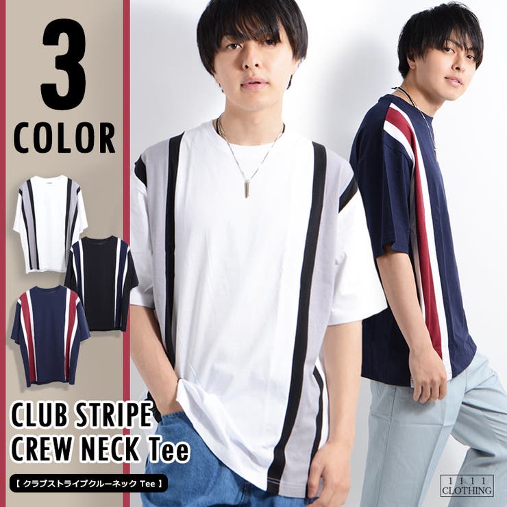 tシャツ クラブ ストライプ[品番：OCGW0000880]｜ONE 4 PREMIUM