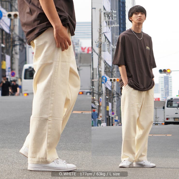 楽天市場】【bargain】 【最終値下げ】 【セットアップ対応】 パンツ ワイドパンツ テーパードパンツ イージーパンツ ボトムス メンズ 秋 秋服  冬 冬服 日本製 国産 ウールライク 抗ピリング カルゼ AUD3564 【返品交換不可】 : Sputnicks（スプートニクス）
