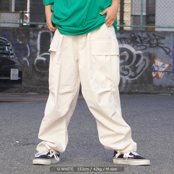 カーゴパンツ レディース ワイドカーゴパンツ[品番：OCGW0002689