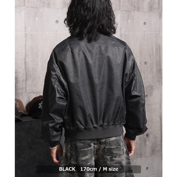 高密度ナイロン クロップド丈 MA | ONE 4 PREMIUM | 詳細画像6 