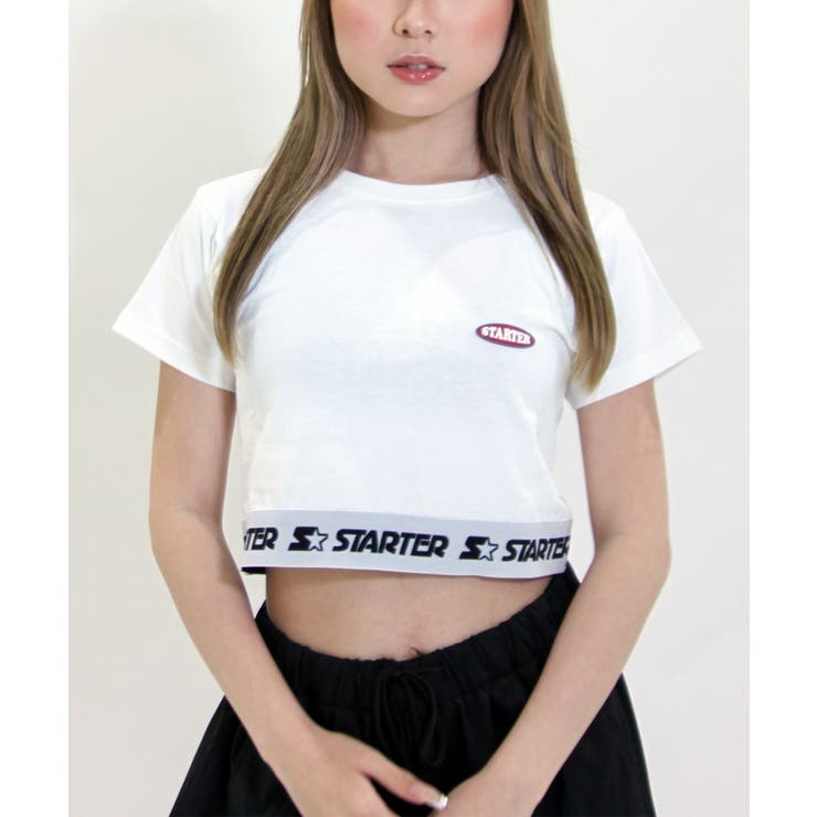【最安値に挑戦】 ◇STARTER 4 チビTee◇[品番：OCGW0003610]｜ONE 裾ニットテープ トップス