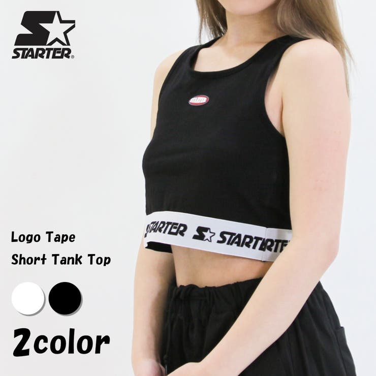 ◇STARTER ロゴテープ ショートタンクトップ◇[品番