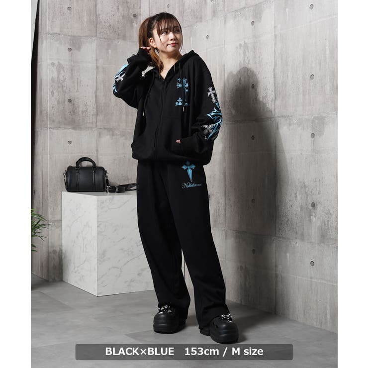 クロス スウェットパンツ メンズ | ONE 4 PREMIUM | 詳細画像9 