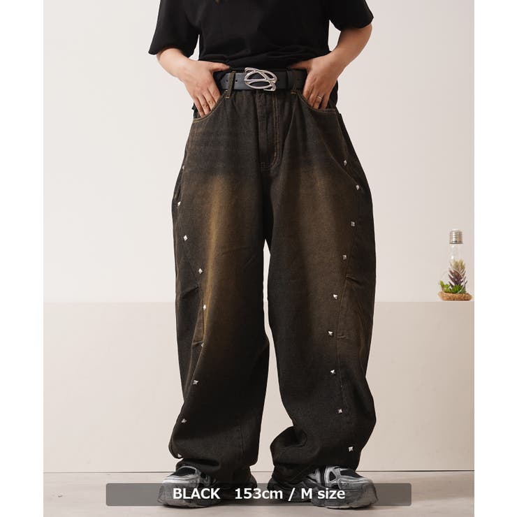 ワイド カーブパンツ デニム | ONE 4 PREMIUM | 詳細画像8 