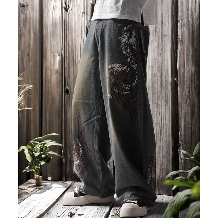 INDIGO | デニムパンツ メンズ カーブパンツ | ONE 4 PREMIUM