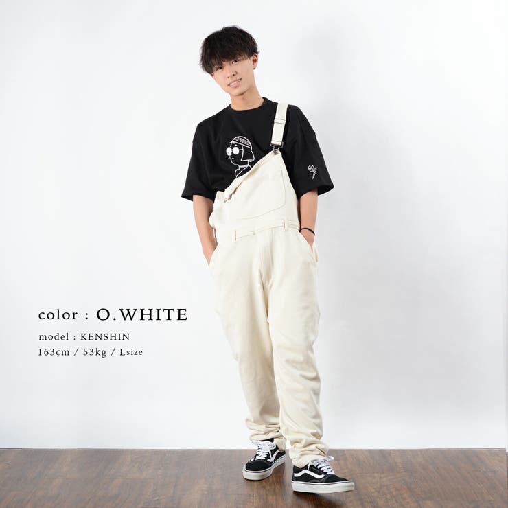 スウェット オーバーオール メンズ[品番：OCGW0001930]｜ONE 4