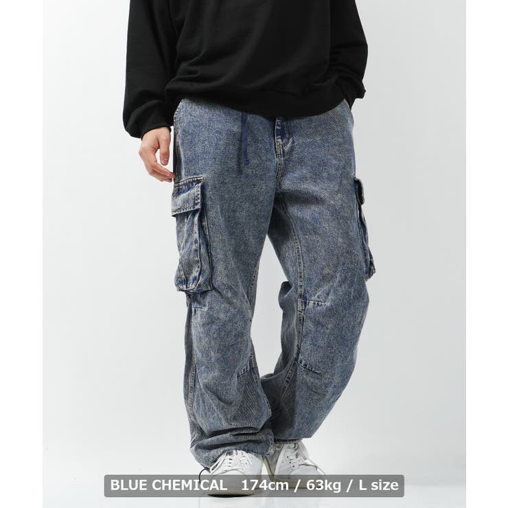 カーゴパンツ レディース ワイドパンツ[品番：OCGW0002991]｜ONE