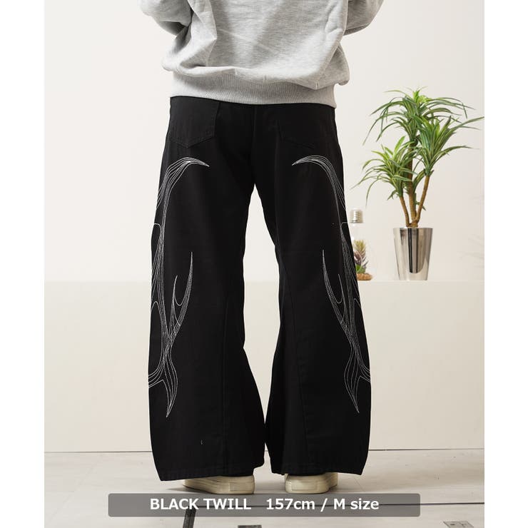 カーブパンツ メンズ カーブデニム | ONE 4 PREMIUM | 詳細画像8 