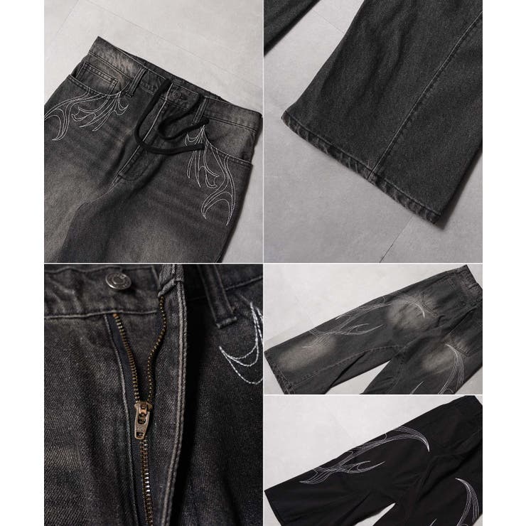 カーブパンツ メンズ カーブデニム | ONE 4 PREMIUM | 詳細画像15 