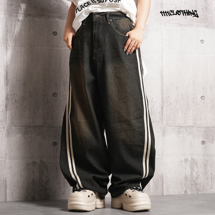 バレルレッグ デニム ユニセックス | ONE 4 PREMIUM | 詳細画像1 