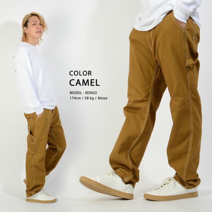 ペインターパンツ メンズ ワイドパンツ[品番：OCGW0001816]｜ONE