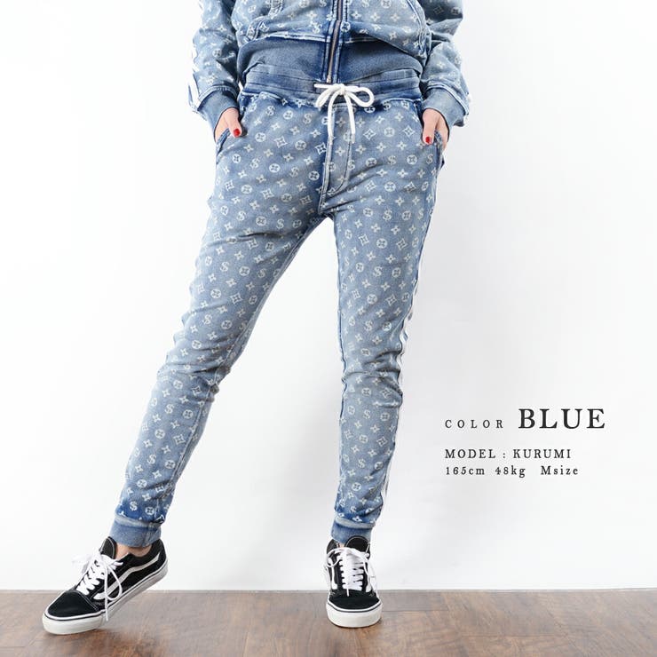 モノグラム柄 カットデニム ジョガーパンツ 品番 Ocgw One 4 Premium ワンフォープレミアム のメンズファッション通販 Shoplist ショップリスト