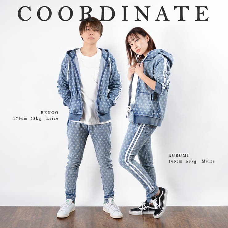 モノグラム柄 カットデニム ジョガーパンツ 品番 Ocgw One 4 Premium ワンフォープレミアム のレディース ファッション通販 Shoplist ショップリスト